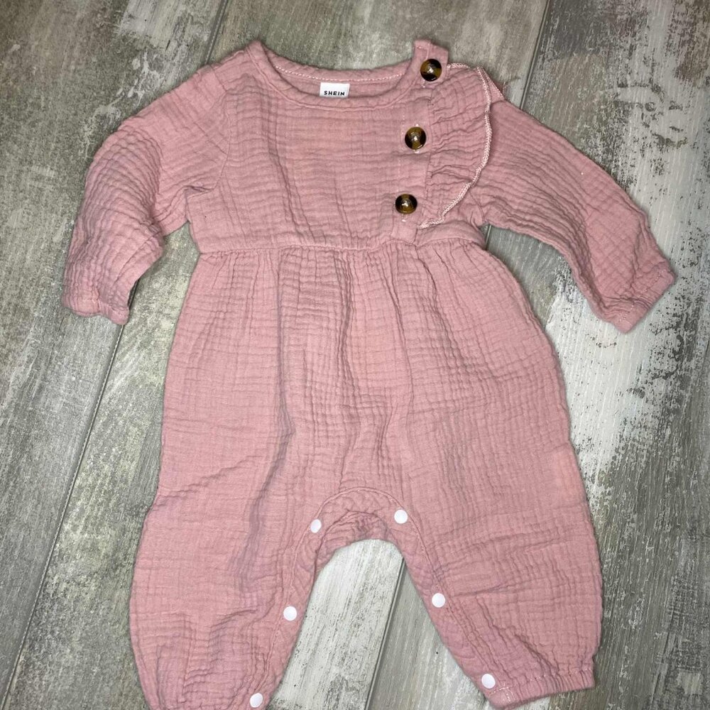 3-6 month pink outfit